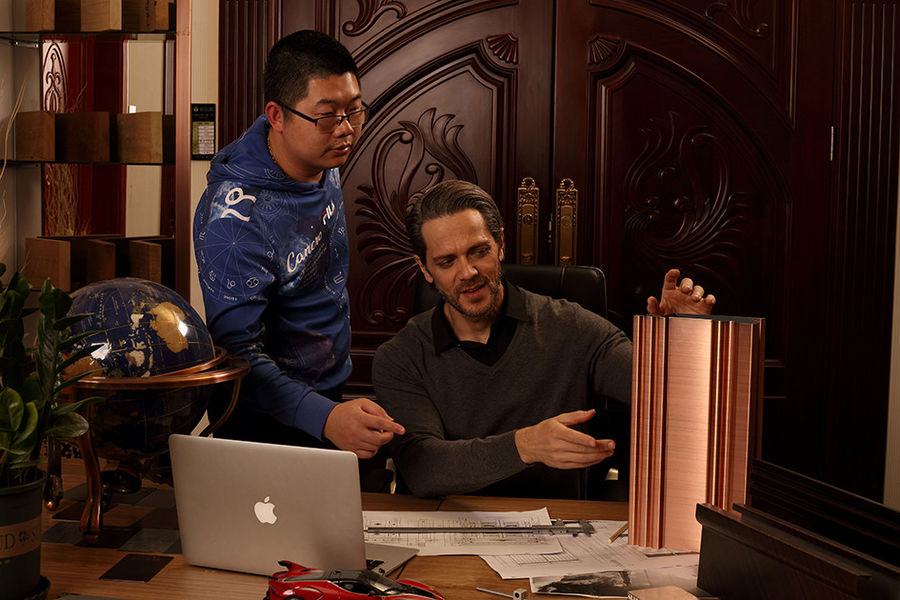 Foshan ShengW Doors and Windows Technology Co.,Ltd 製造者の生産ライン
