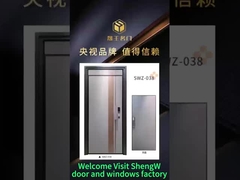 アルミの部屋のドア