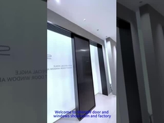 5つのシャッターガラスのスライドドア