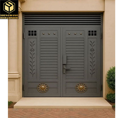 MDF 防火建築アルミニウムドア インテリア安全防火ドア