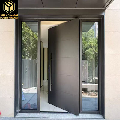 ODM Swing Aluminium Pedestrian Garden Gates Copper Imitation Surface Finishing Metal Gate Outdoor